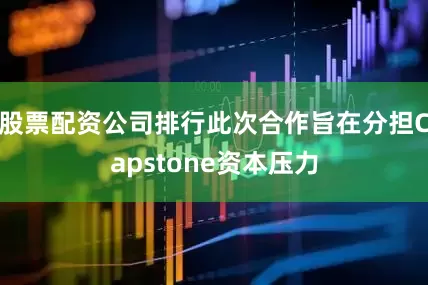 股票配资公司排行此次合作旨在分担Capstone资本压力